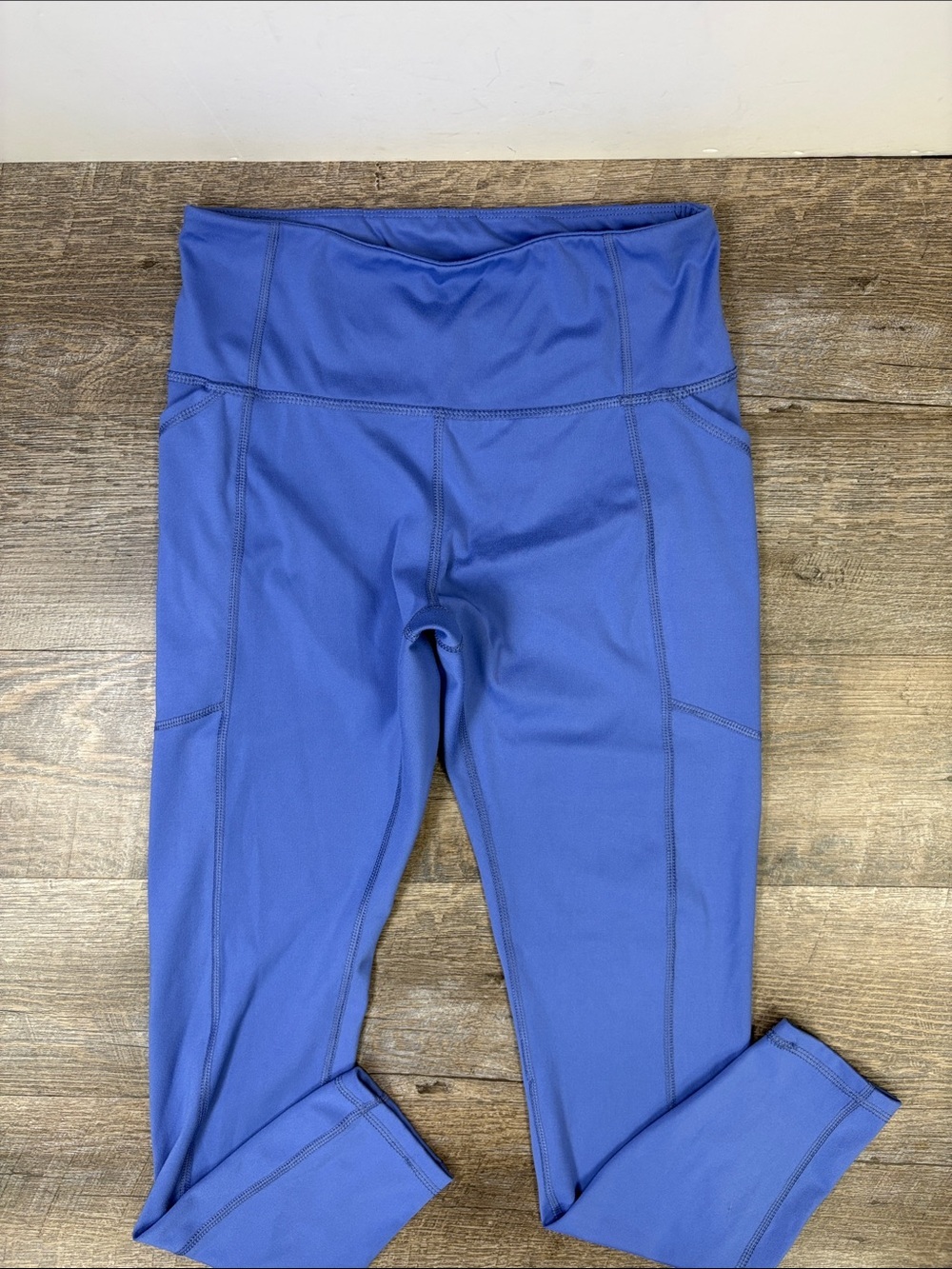 Juicy Couture Sport Periwinkle Blue High Rise Pocket Leggings Size M